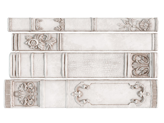 Iron Orchid Designs - Decor Mould - Bookish