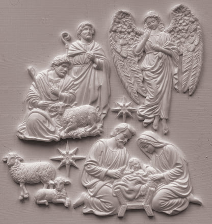 Iron Orchid Designs - Decor Mould - Silent Night