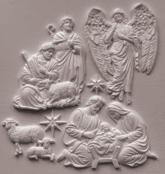 Iron Orchid Designs - Decor Mould - Silent Night