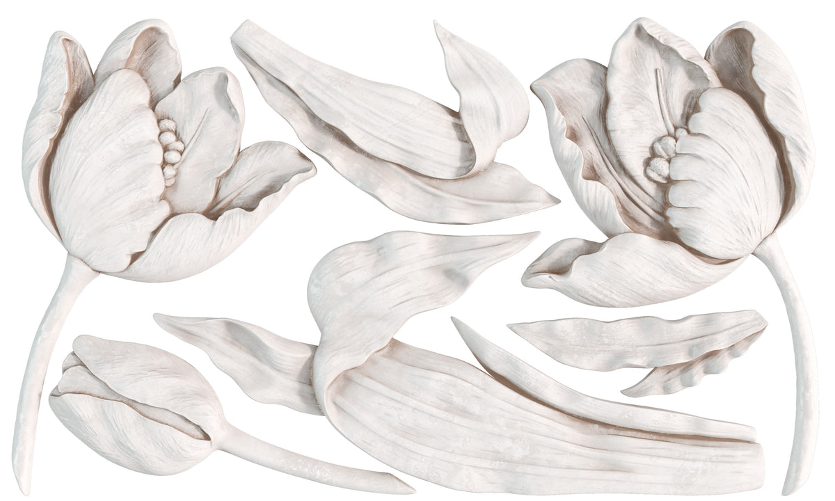Iron Orchid Designs - Decor Mould - Tulips
