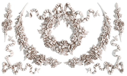 Iron Orchid Designs - Decor Mould - Wreath & Swags