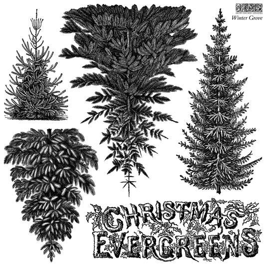 Iron Orchid Designs - Decor Stamp - Winter Grove