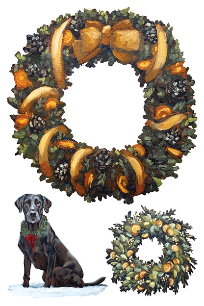Iron Orchid Designs - Decor Transfer - A Cotswold Christmas