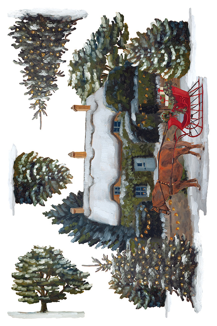 Iron Orchid Designs - Decor Transfer - A Cotswold Christmas
