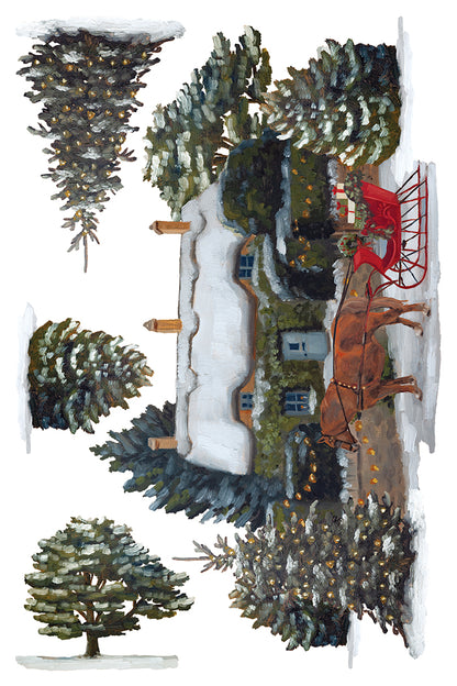 Iron Orchid Designs - Decor Transfer - A Cotswold Christmas