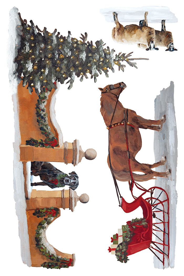 Iron Orchid Designs - Decor Transfer - A Cotswold Christmas