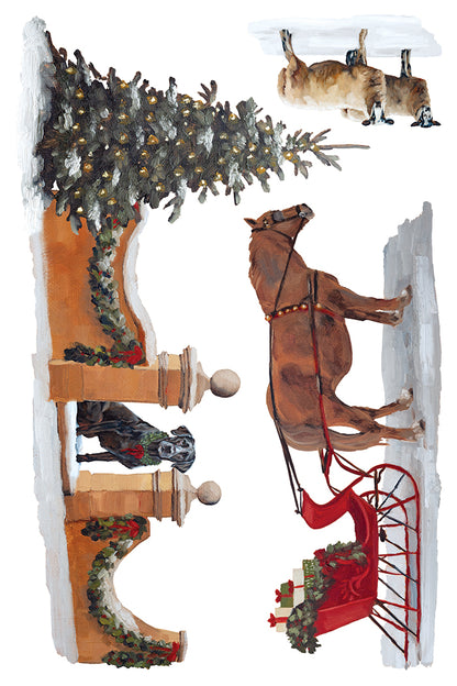 Iron Orchid Designs - Decor Transfer - A Cotswold Christmas