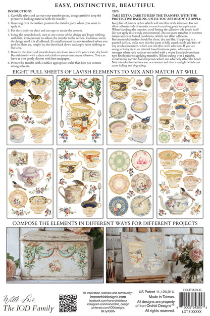Iron Orchid Designs - Decor Transfer - The Belgravia
