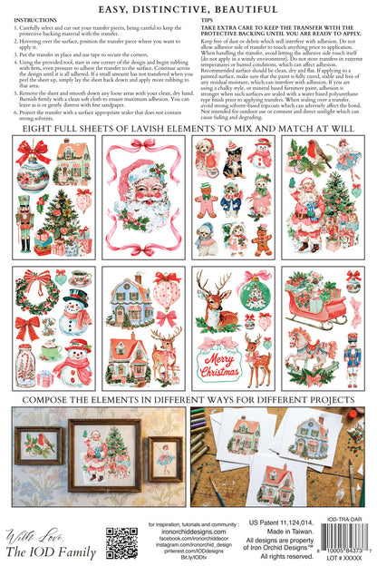 Iron Orchid Designs - Decor Transfer - Darling Holiday