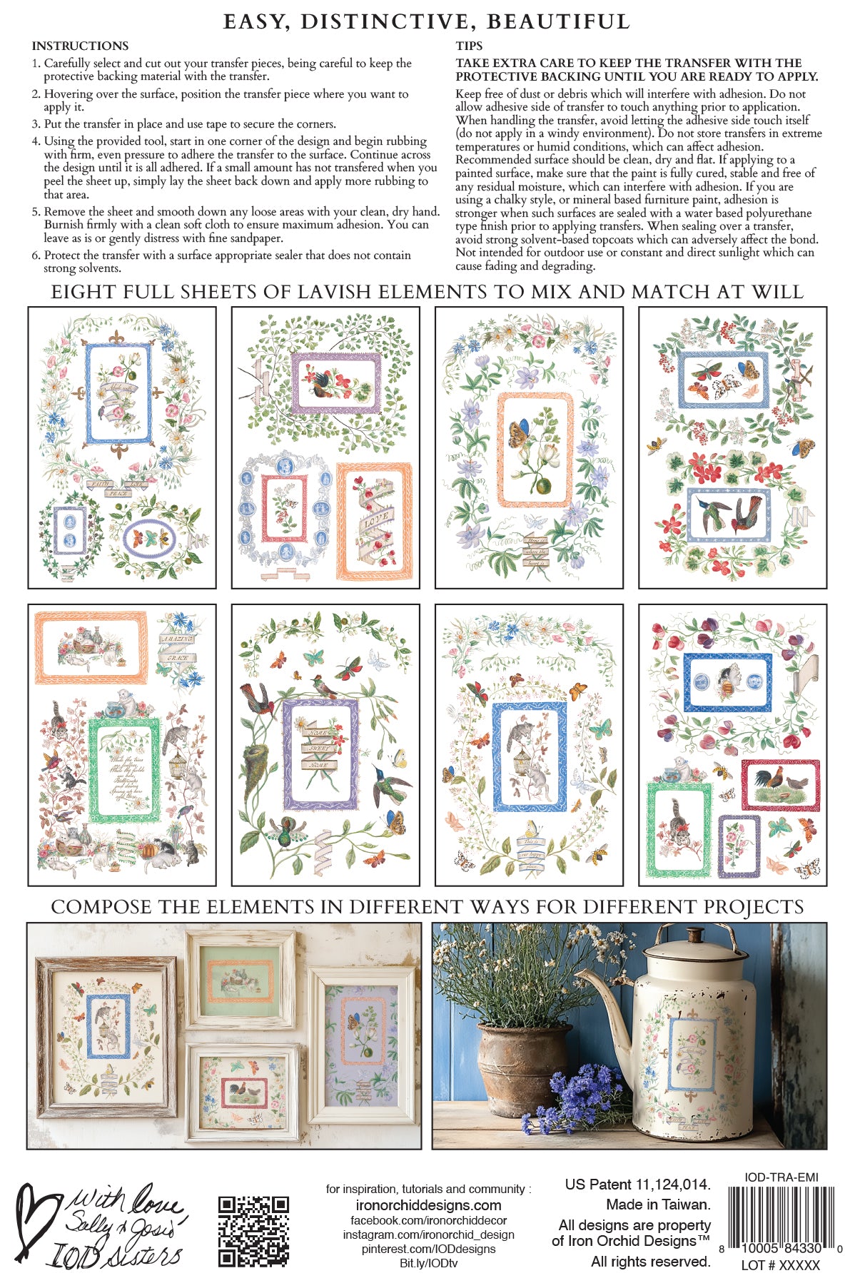 Iron Orchid Designs - Decor Transfer - Emily Clare