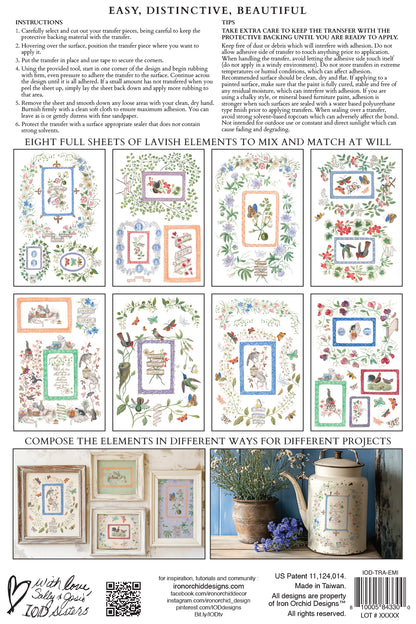 Iron Orchid Designs - Decor Transfer - Emily Clare