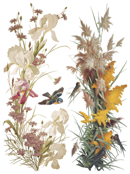 Iron Orchid Designs - Decor Transfer - Flowers by the Poets