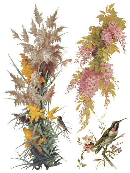 Iron Orchid Designs - Decor Transfer - Flowers by the Poets