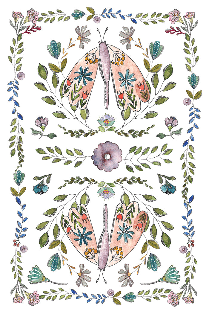 Iron Orchid Designs - Decor Transfer - Fern Fabels