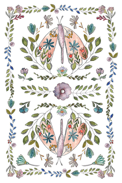 Iron Orchid Designs - Decor Transfer - Fern Fabels