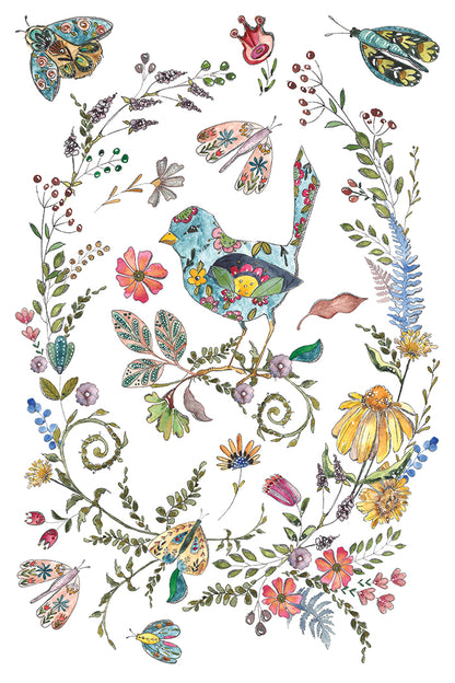 Iron Orchid Designs - Decor Transfer - Fern Fabels