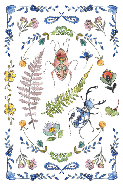 Iron Orchid Designs - Decor Transfer - Fern Fabels