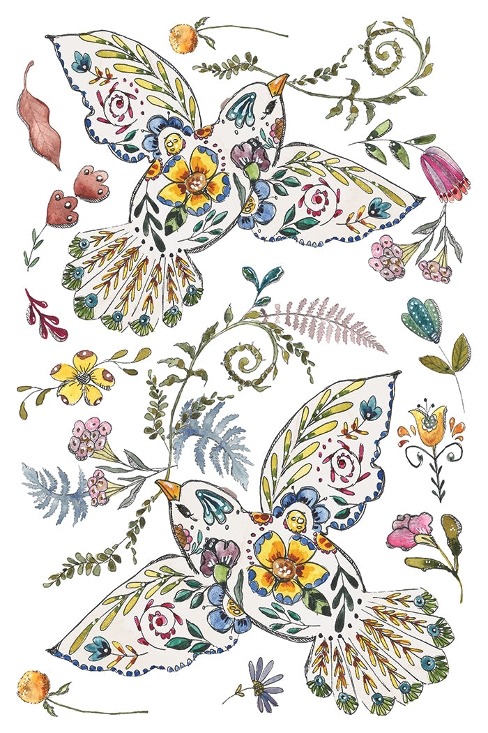 Iron Orchid Designs - Decor Transfer - Fern Fabels