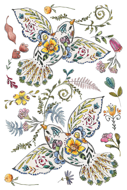 Iron Orchid Designs - Decor Transfer - Fern Fabels