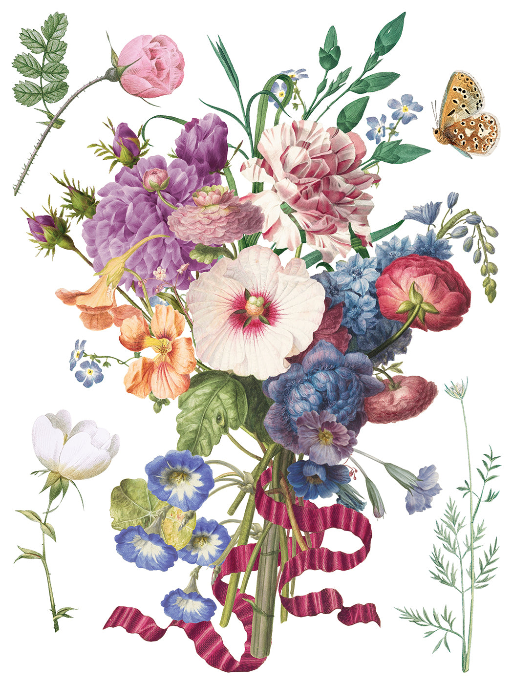 Iron Orchid Designs - Decor Transfer - Marche des Fleurs