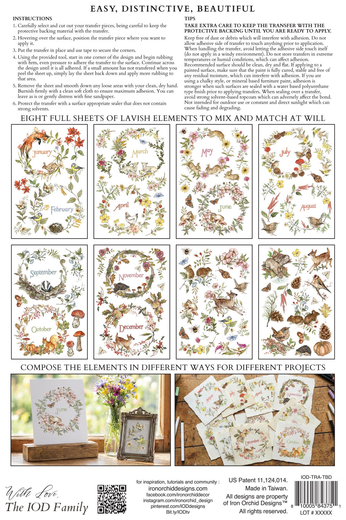 Iron Orchid Designs - Decor Transfer - The Bramblewood Diaries