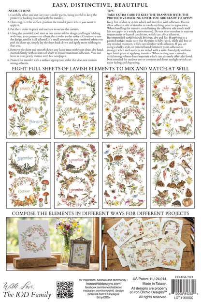Iron Orchid Designs - Decor Transfer - The Bramblewood Diaries