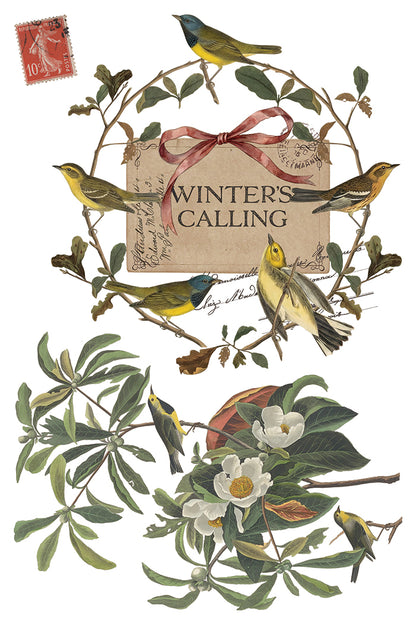Iron Orchid Designs - Decor Transfer - Winter's Calling