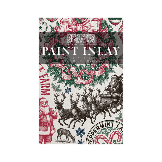 Iron Orchid Designs - Paint Inlay - The North Pole Co