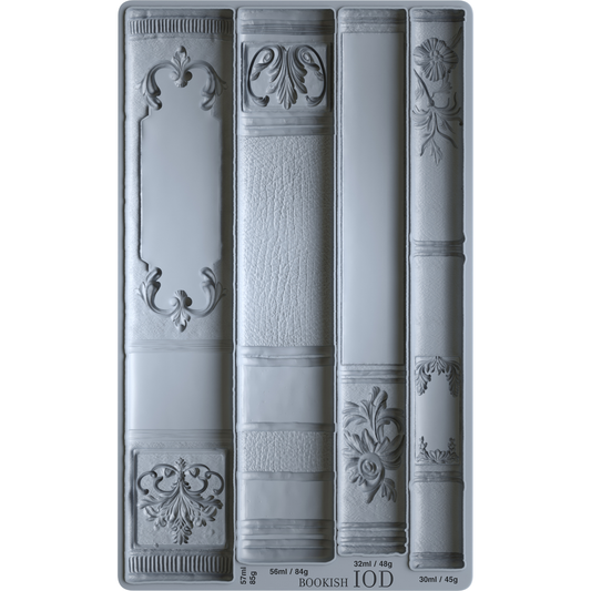 Iron Orchid Designs - Decor Mould - Bookish