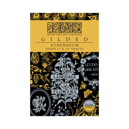 Iron Orchid Designs - Decor Transfer - Gilded Foil - Athenaeum