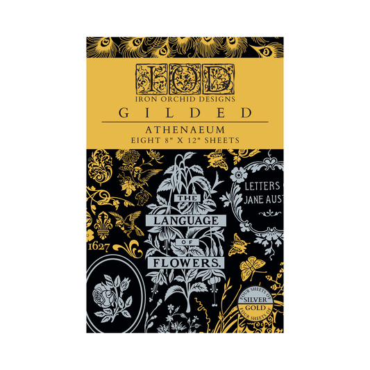 Iron Orchid Designs - Decor Transfer - Gilded Foil - Athenaeum