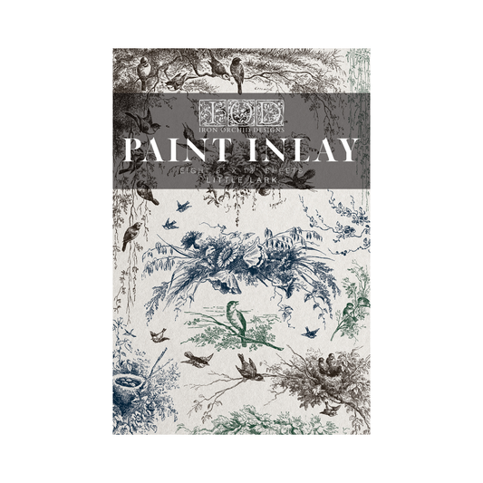 Iron Orchid Designs - Paint Inlay - Little Lark