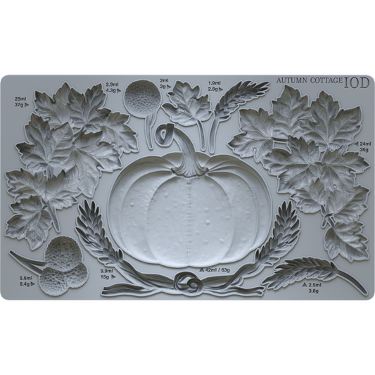 Iron Orchid Designs - Decor Mould - Autumn Cottage
