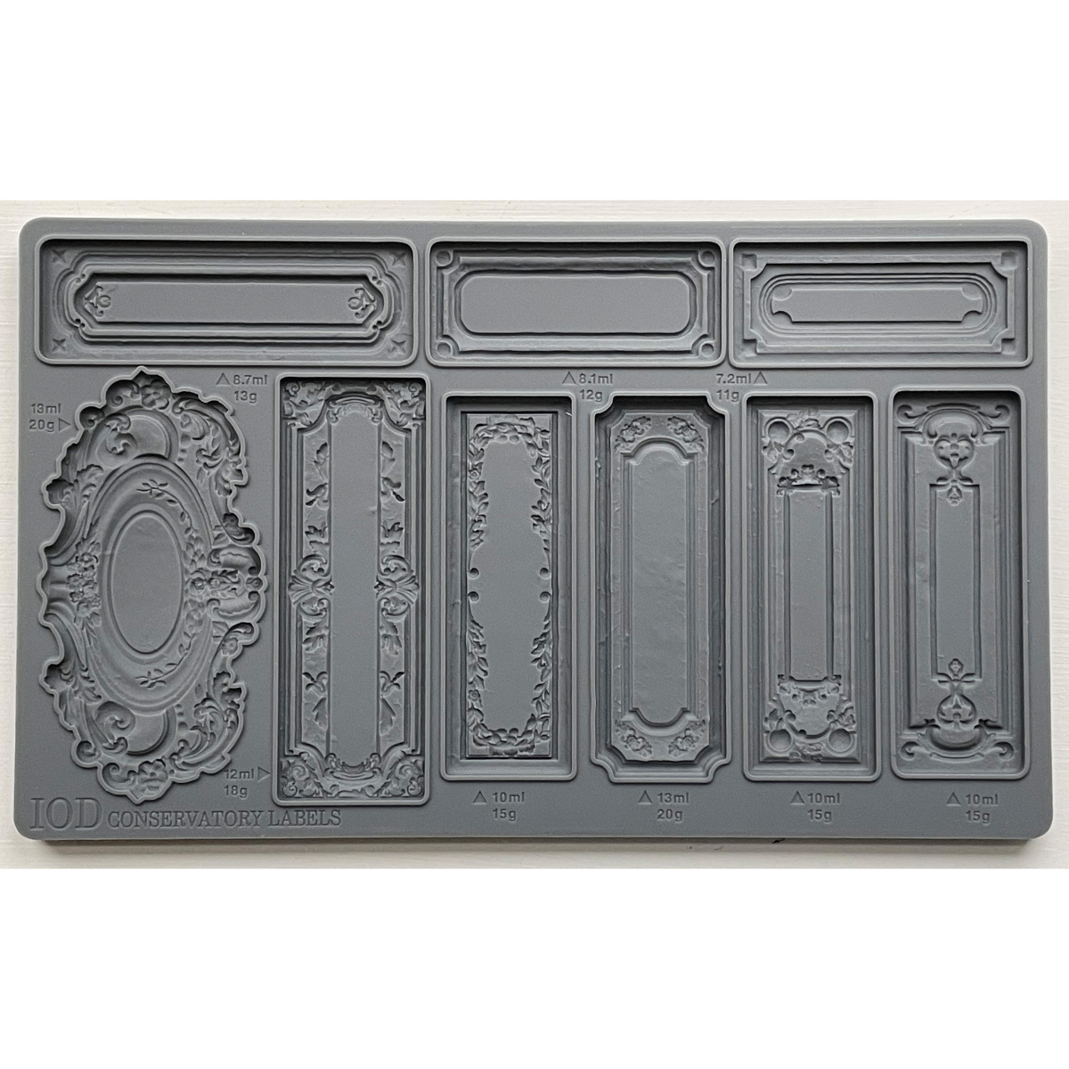 Iron Orchid Designs - Decor Mould - Conservatory Labels