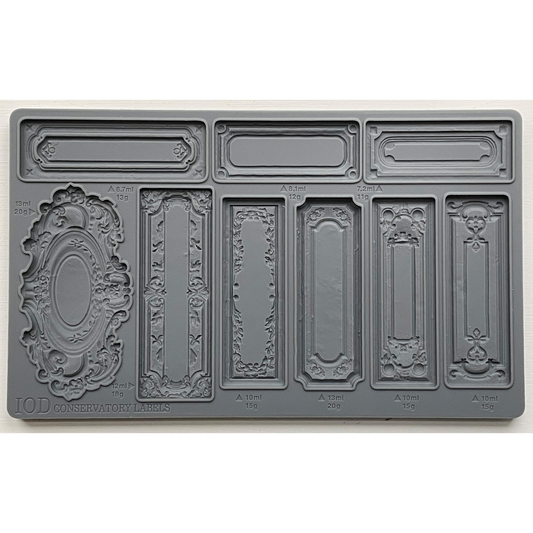 Iron Orchid Designs - Decor Mould - Conservatory Labels