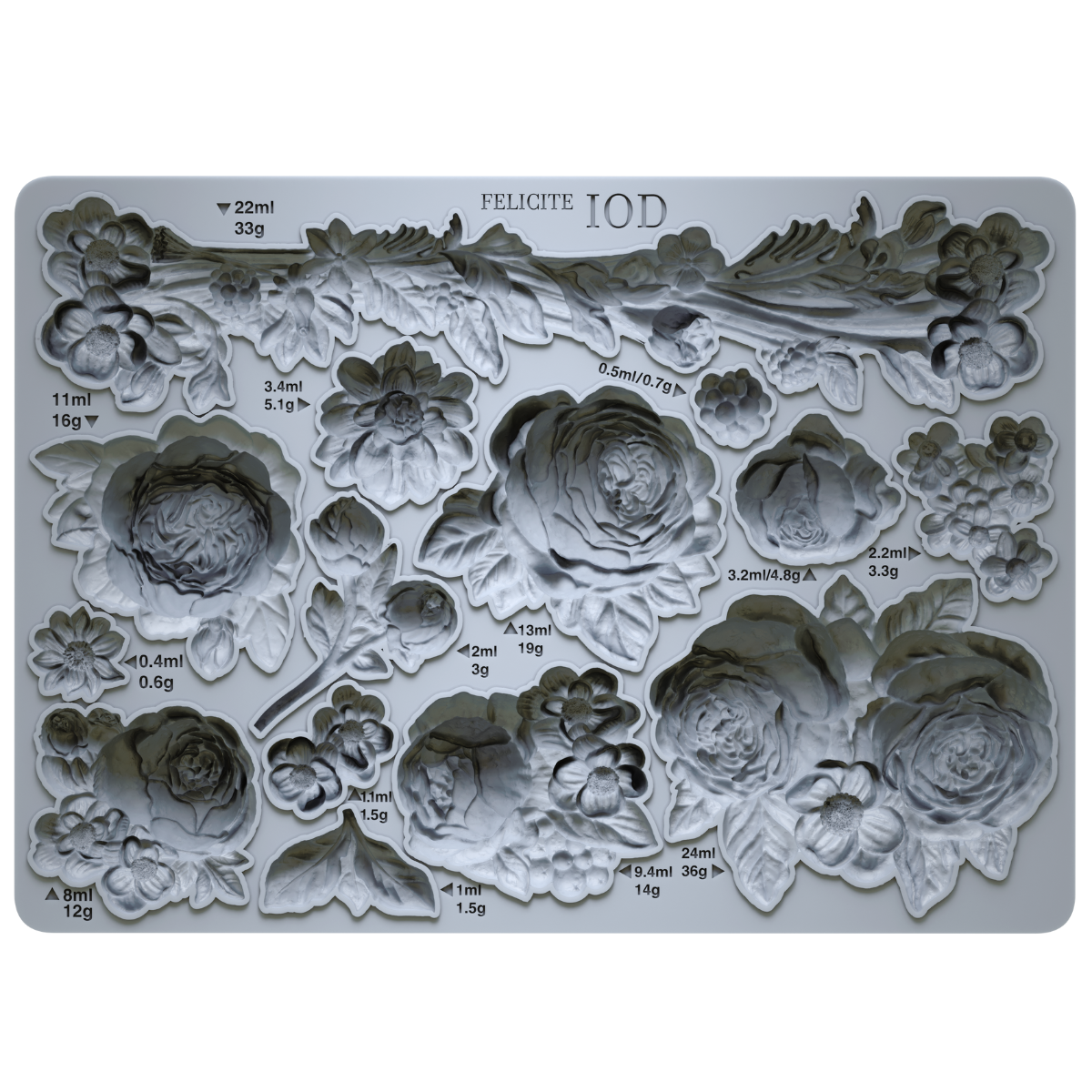 Iron Orchid Designs - Decor Mould - Felicite