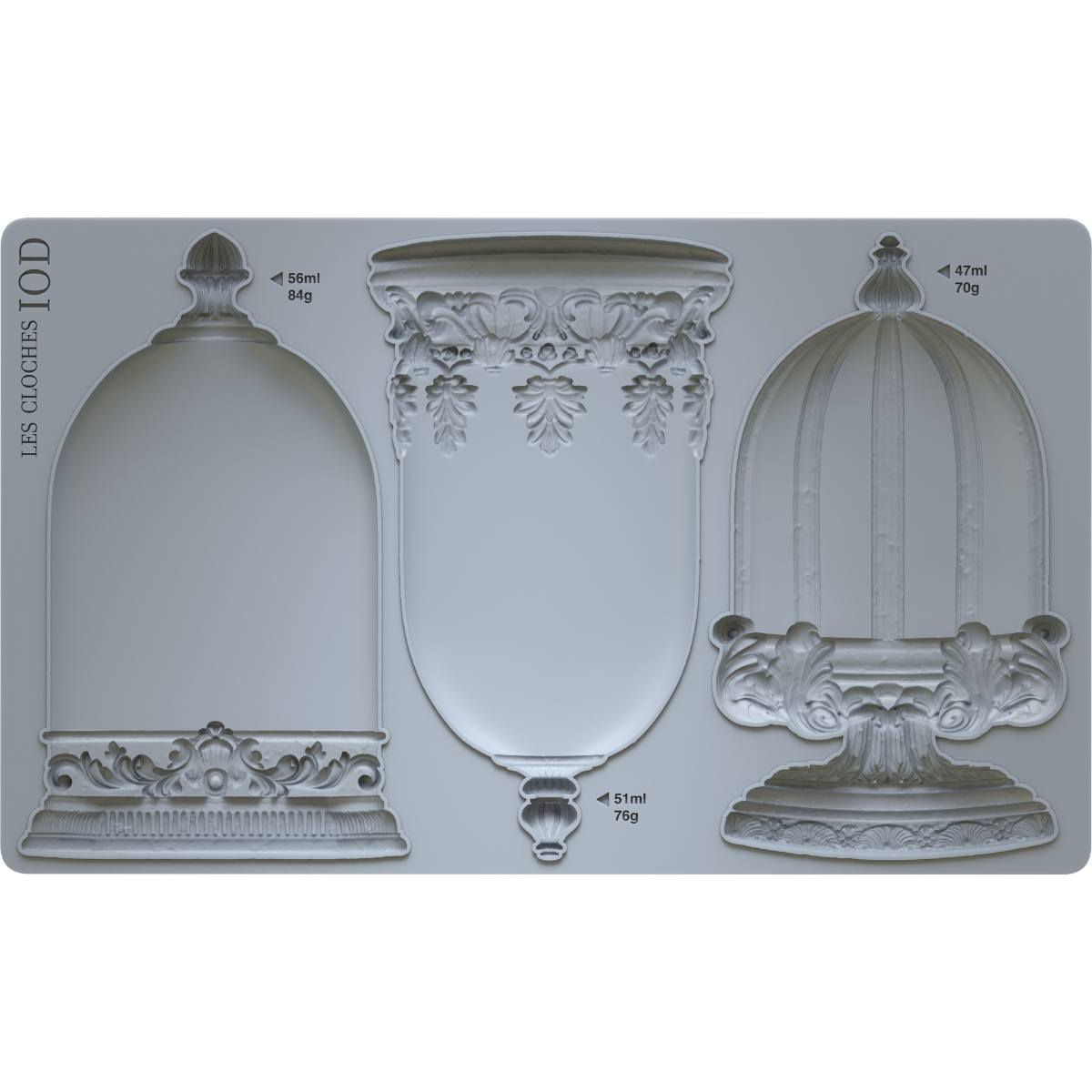 Iron Orchid Designs - Decor Mould - Les Cloches