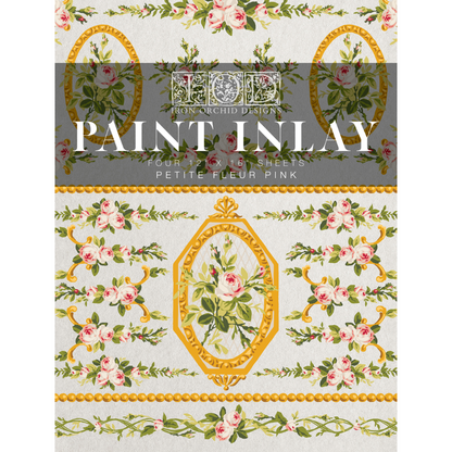 Iron Orchid Designs - Paint Inlay - Petit Fleur Pink