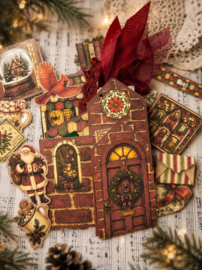 Letters to Santa Christmas flip-out folio — finished project inspiration