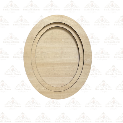 Blank - Oval Frame