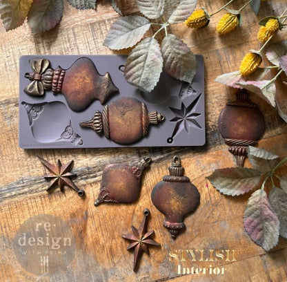 Redesign with Prima - Decor Mould - Winter Luxe Blanks