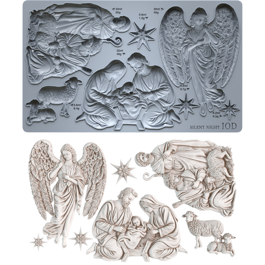 Iron Orchid Designs - Decor Mould - Silent Night