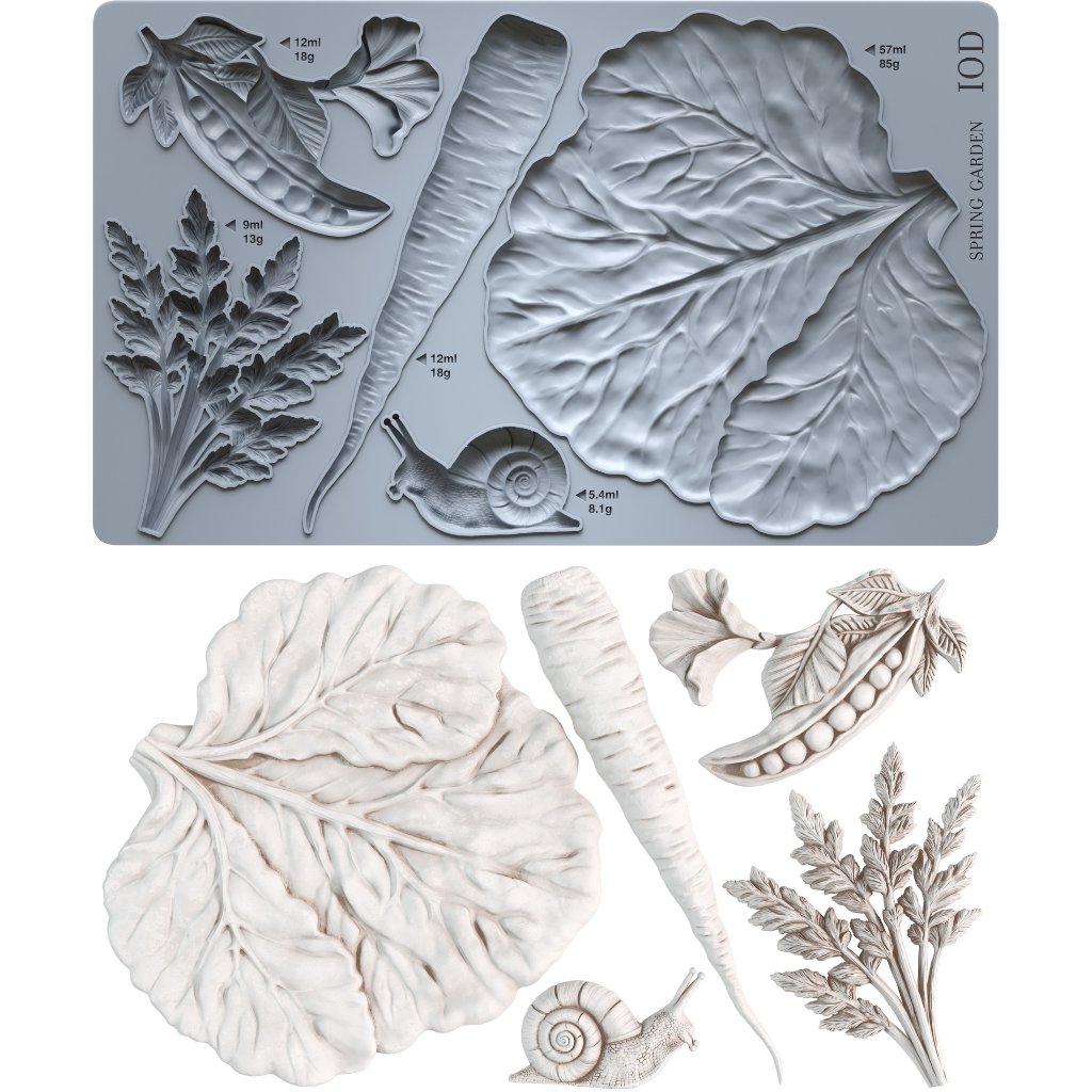 Iron Orchid Designs - Decor Mould - Spring Garden