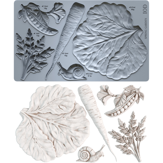 Iron Orchid Designs - Decor Mould - Spring Garden