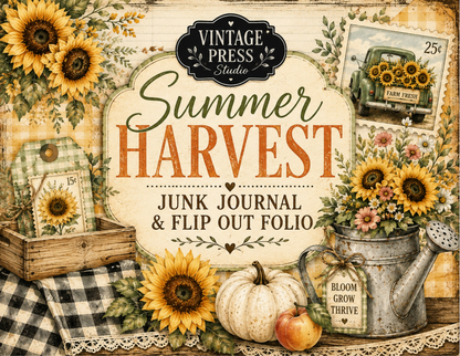 Summer Harvest Printed Folio Kit
