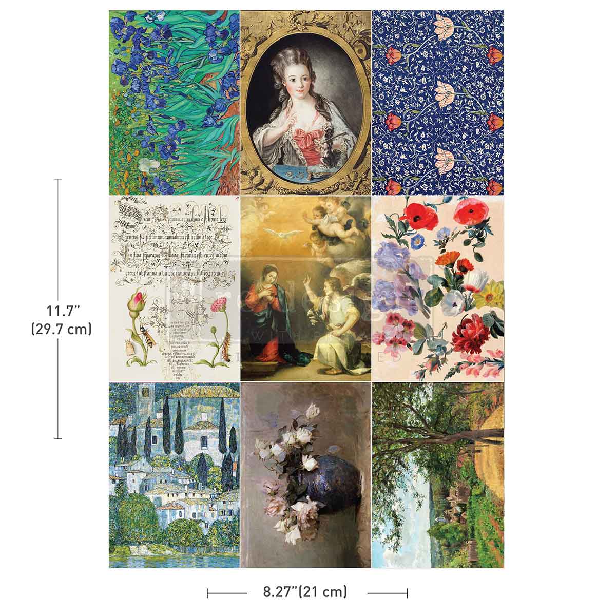 Redesign Decor Transfer - A4 - The Painted Legacy