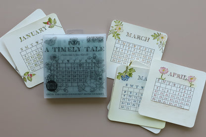 Iron Orchid Designs - Decor Stamp - A Timely Tale (6 x 6)