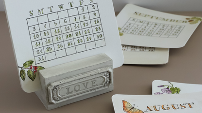 Iron Orchid Designs - Decor Stamp - A Timely Tale (6 x 6)