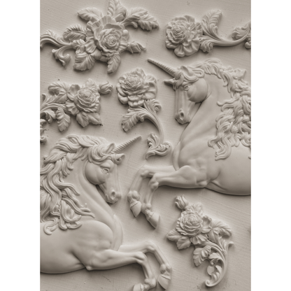 Iron Orchid Designs - Decor Mould - Unicorns