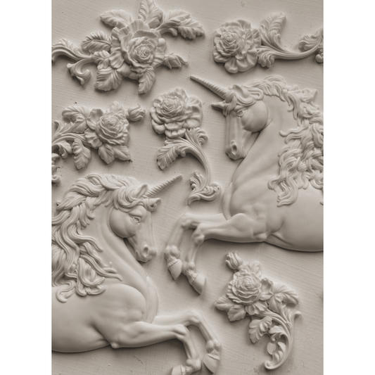 Iron Orchid Designs - Decor Mould - Unicorns